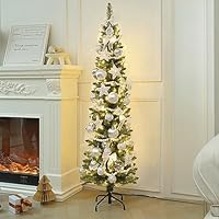 Amazon | Catonlifer クリスマスツリー スリム クリスマスツリーセット